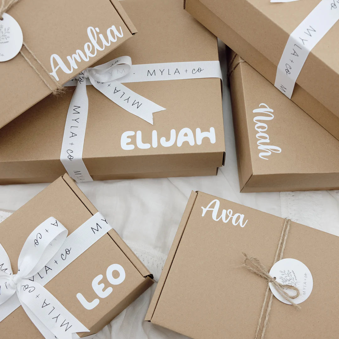 Personalised baby gifts Myla Co