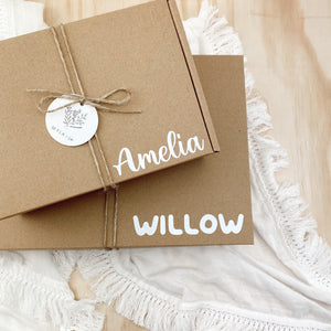 Gift Box // Twine + Name Customisation